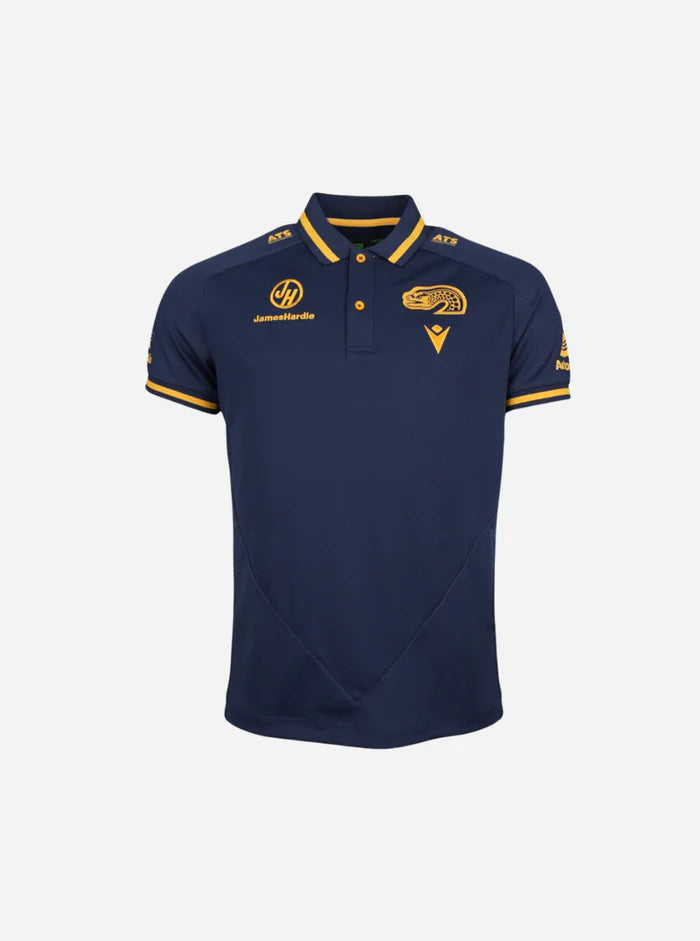 2025 Parramatta Eels Players Travel Polo (Navy)