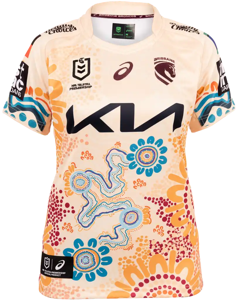 2026 Brisbane Broncos Indigenous Jersey - Women's