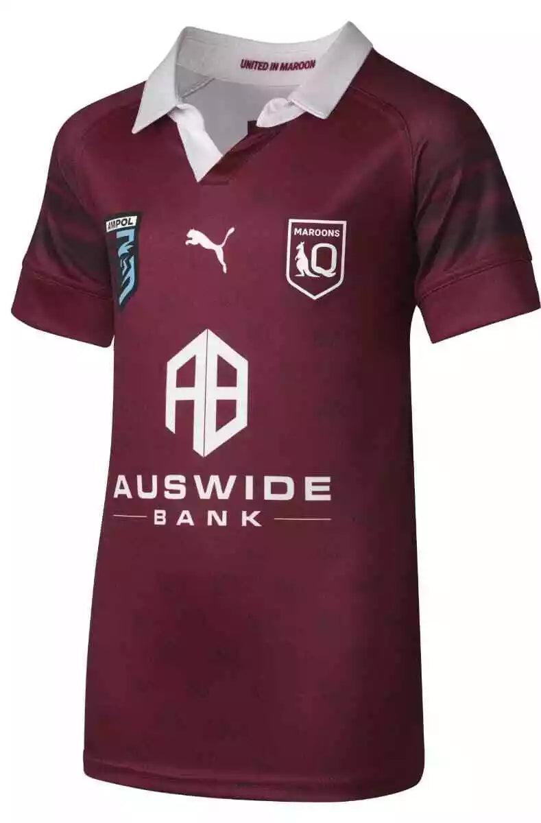 2023 QLD Maroons State Of Origin Jersey - Kids