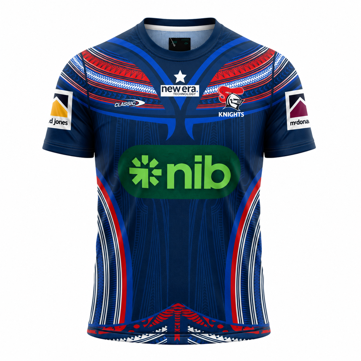 2026 Newcastle Knights Pro Warm Up Tee