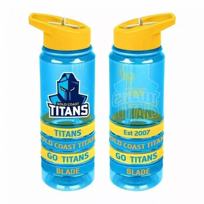 Titans Drink Bottle w/ Bands (New Logo)