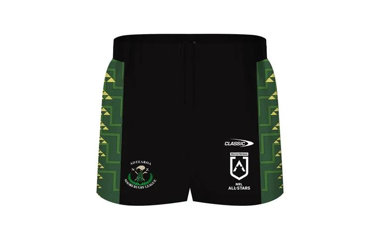 2024 Maori All Stars Playing Shorts