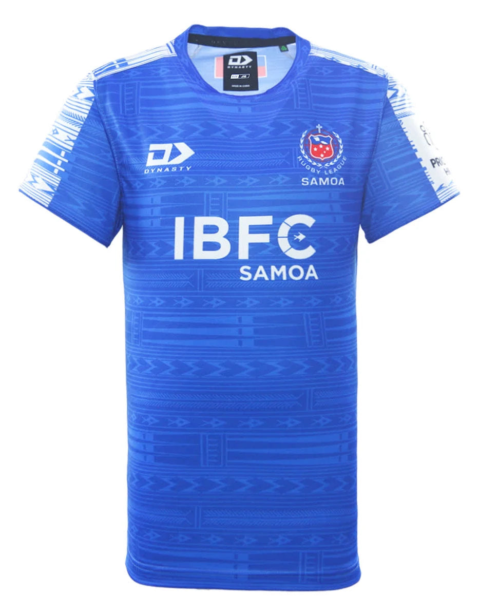 2026 RLWC Toa Samoa Training Tee (Blue)
