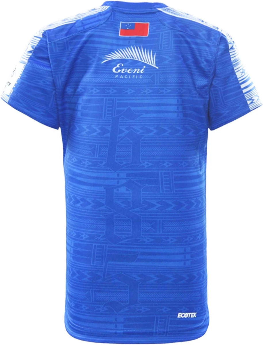 2026 RLWC Toa Samoa Training Tee (Blue)