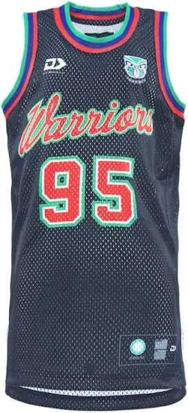 2025 New Zealand Warriors Basketball Singlet