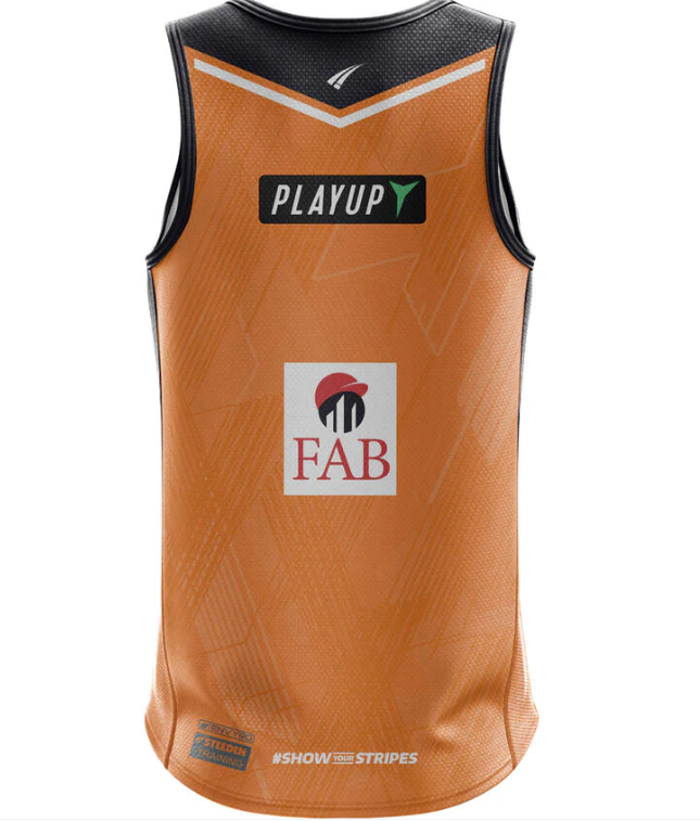 2024 Wests Tigers Training Singlet (Black) - Kids