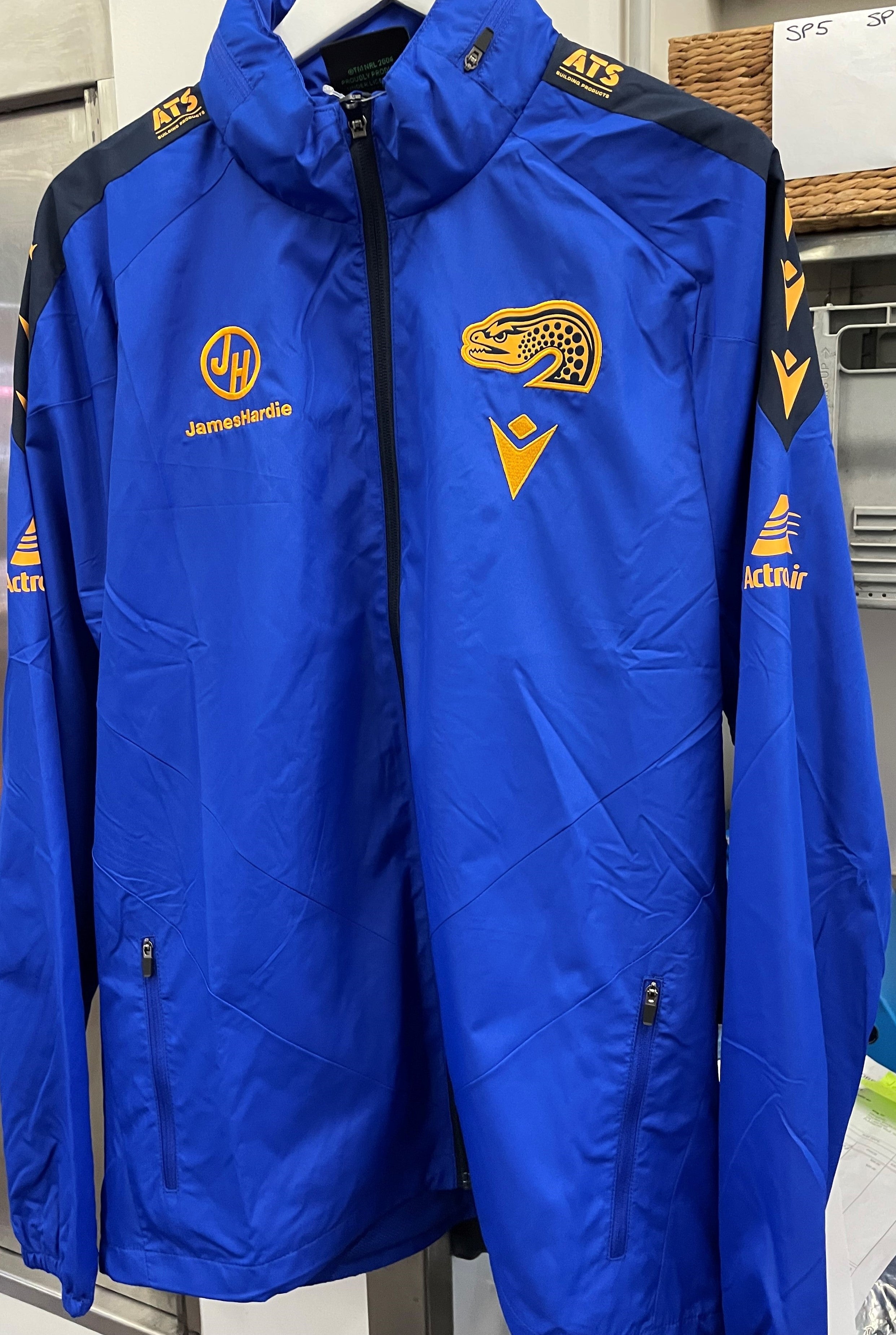 2025 Parramatta Eels Shower Jacket - (Blue)