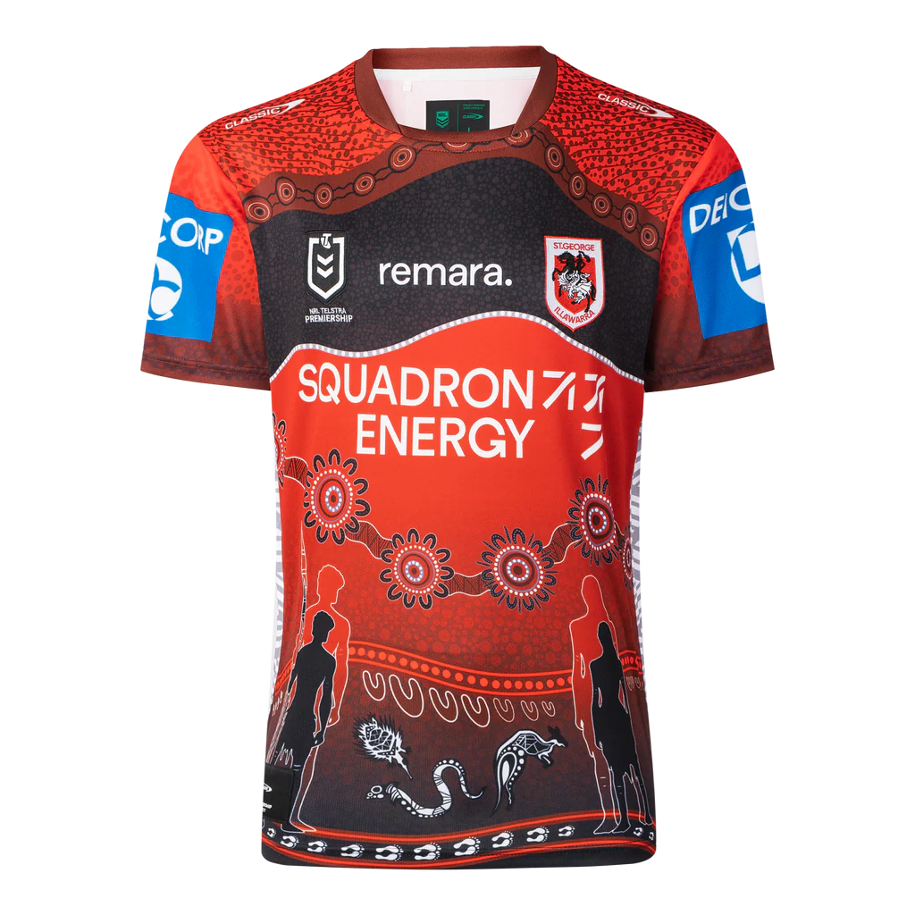 2025 St George Illawarra Dragons Indigenous Jersey