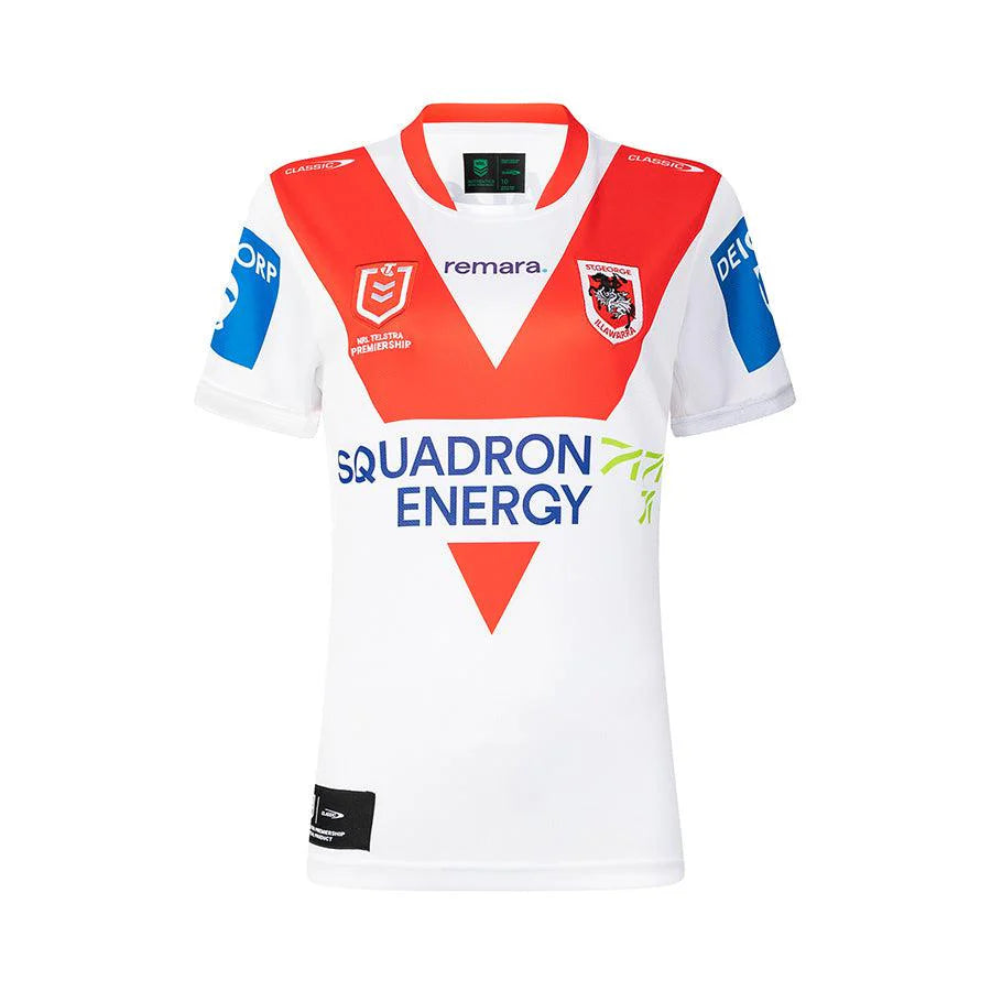 2025 St. George Illawarra Dragons Home Jersey - Ladies