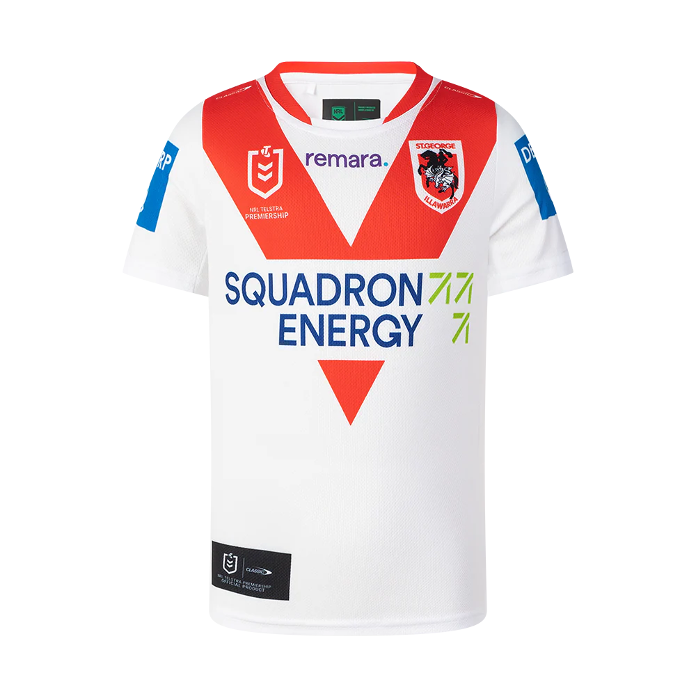 2026 St George Dragons Home Jersey - Kids