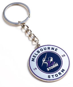 Storm Round Keyring