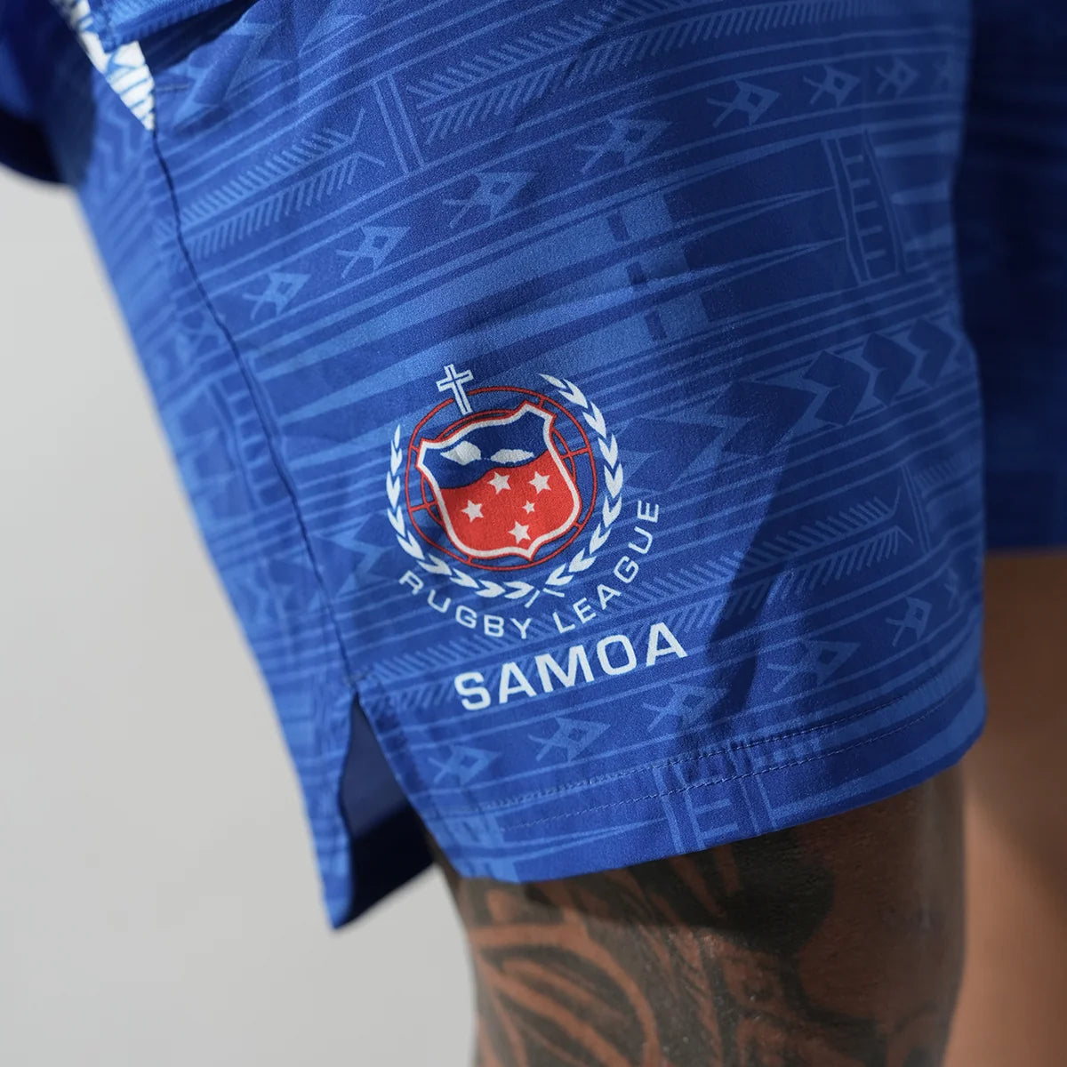 2026 RLWC Toa Samoa Gym Shorts (Blue) (COMING SOON)