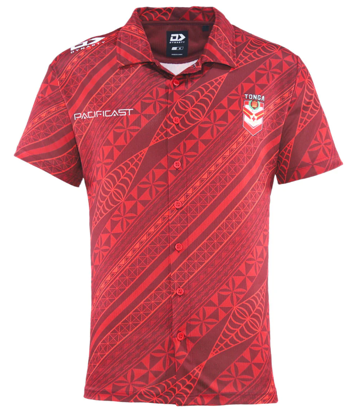 2024 Tonga Button Up Polo