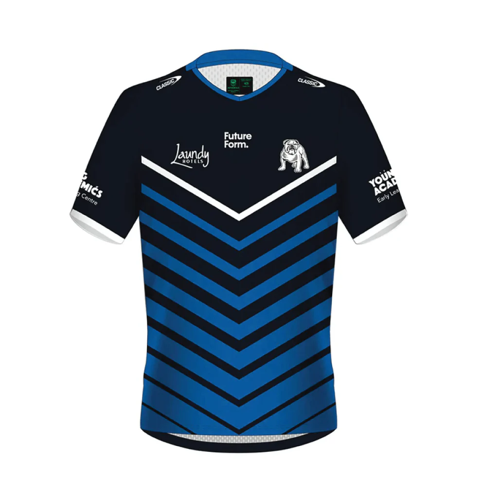 2024 Canterbury Bankstown Bulldogs Warm Up Tee - Kids