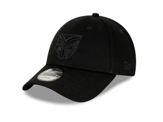 New Era New Zealand Warriors 9FORTY Snapback Cap (Black/Black)