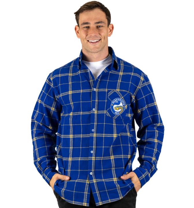 Parramatta Eels Mustang Flannel Shirt