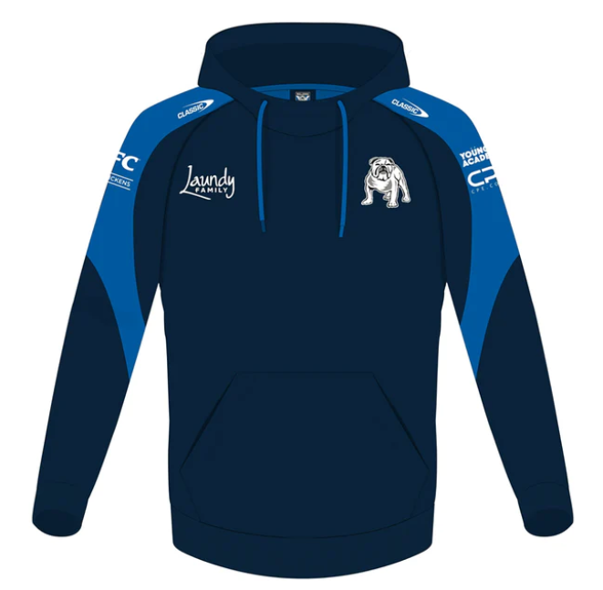 2024 Canterbury Bankstown Bulldogs Pullover Hoodie - Kids