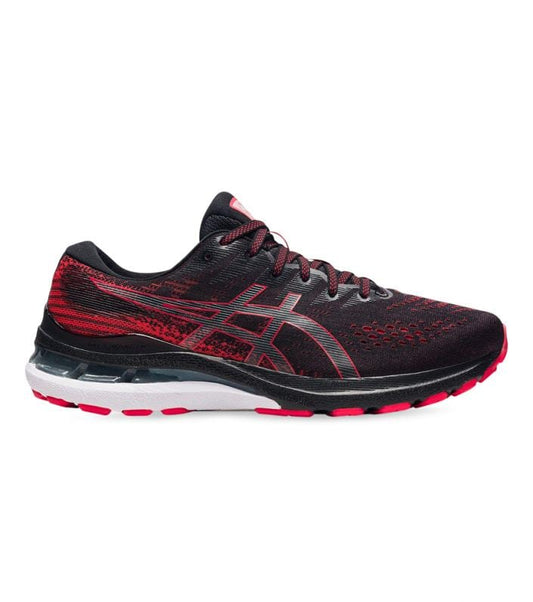 Asics Kayano 28 Wide 2E Mens (Black/Electric Red)
