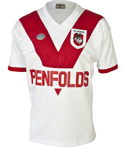 1979 St George Dragons Retro Jersey