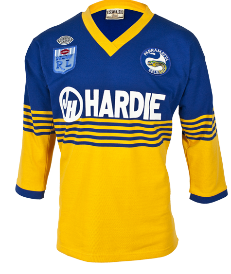 1986 Parramatta Eels Retro Jersey