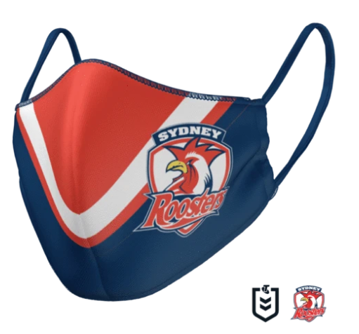 Roosters Face Mask - Reversible