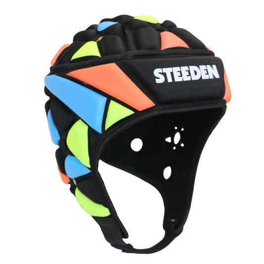 Steeden Blast Headgear (Black/Blue/Orange)