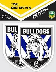 Canterbury-Bankstown Bulldogs Mini Decal
