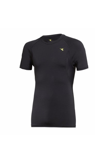 Diadora Mens Compression Tee Black