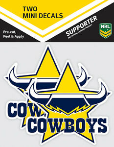 North Queensland Cowboys Mini Decal