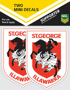 St George Illawarra Dragons Mini Decal