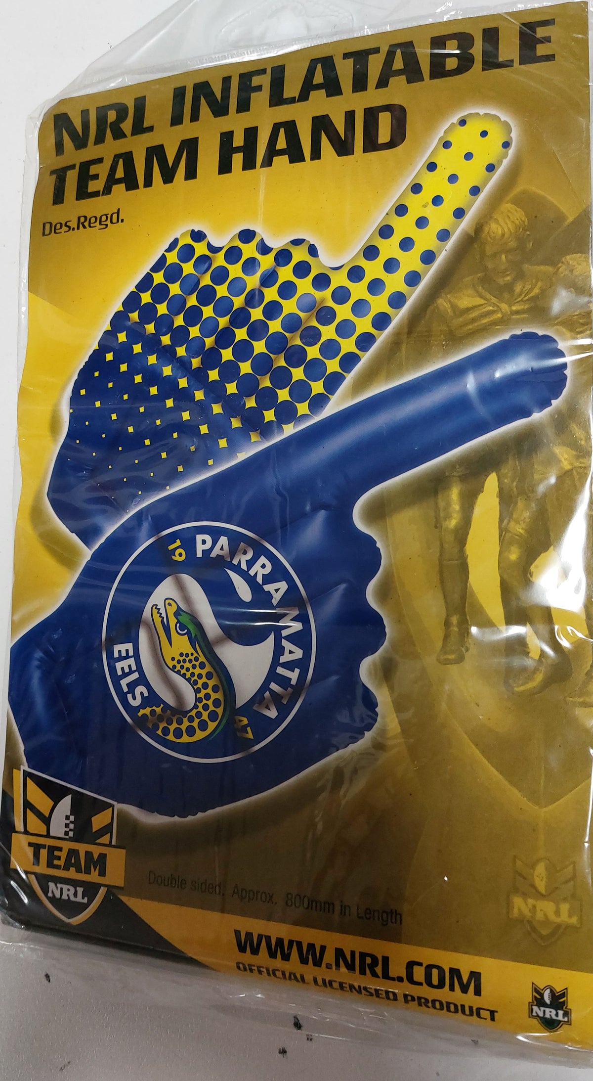 Shop Eels Inflatable Hand | Peter Wynn's Score