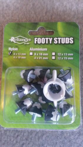 Reliance Sports Metal Tip Footy Studs
