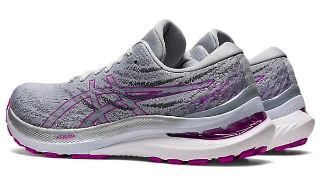 Asics Gel Kayano 29 (Grey/Pink) (D Wide) - Womens