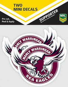 Manly Sea Eagles Mini Decal