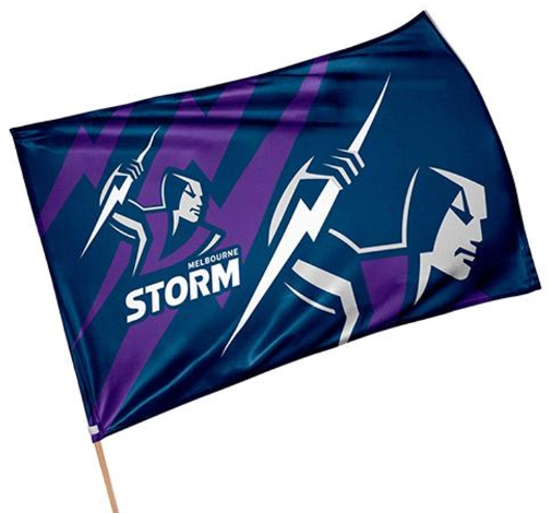 Melbourne Storm Game Day Flag - New Design