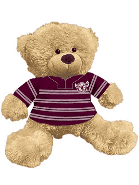 Manly Sea Eagles Supporter Teddy Bear