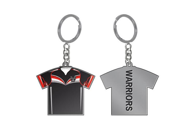 Warriors Jersey Keyring