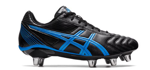 Asics Lethal Tackle - Black/Electric Blue (P507Y-009) | Pet…