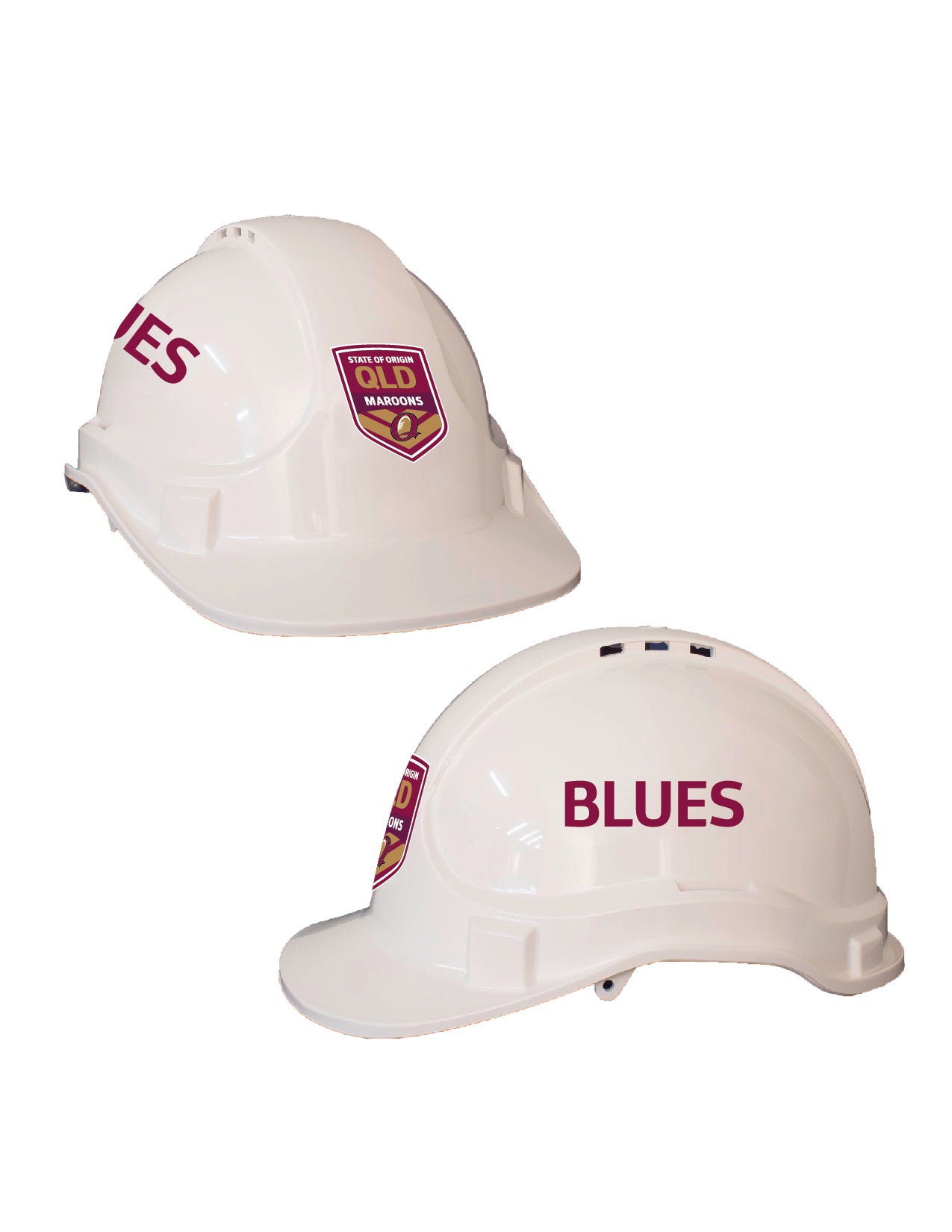 QLD Maroons State of Origin - Hard Hat Helmet