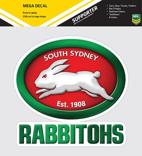 Rabbitohs Mega Sticker