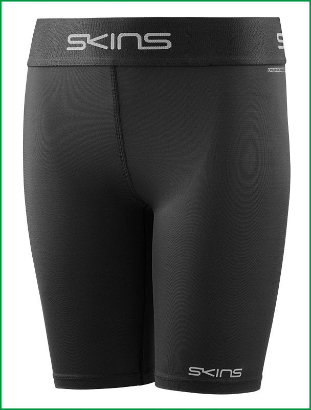 Skins DNAmic Force Half Tights Youths - Black