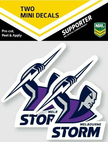 Melbourne Storms Mini Decal