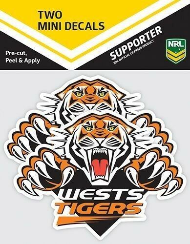 Wests Tigers Mini Decal