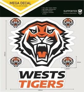 Wests Tigers Mega Sticker