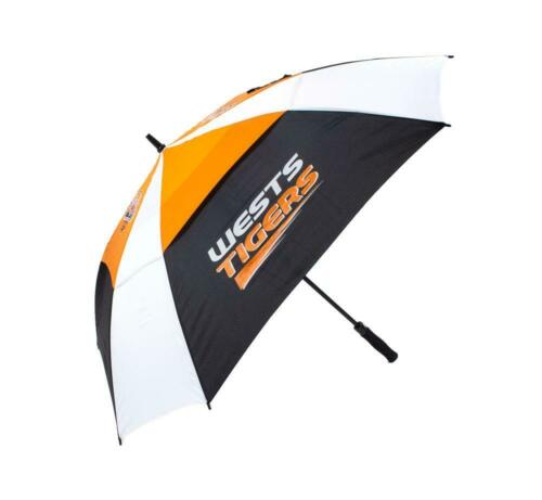 Wests Tigers 64" Windbuster Double Canopy Umbrella