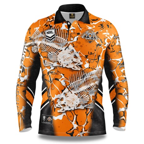 Wests Tigers "Skeletor" Fishing Shirt