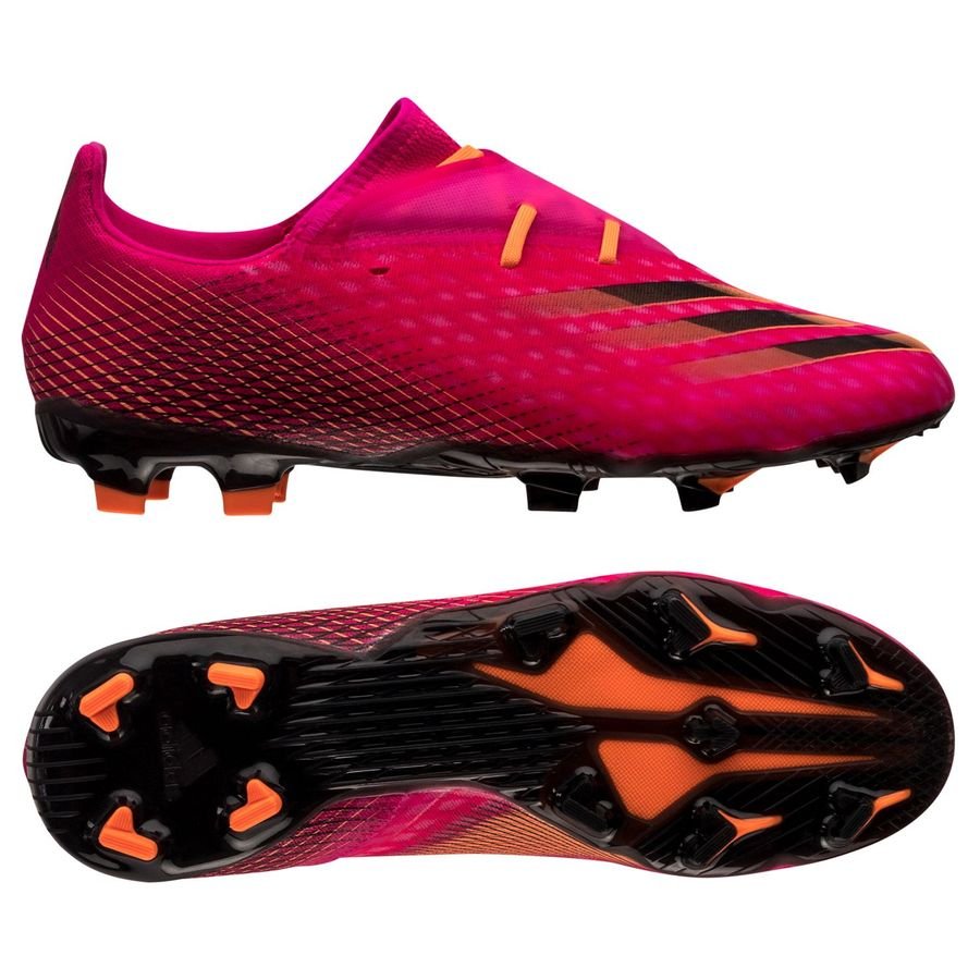 Adidas X Ghosted.2 FG (Shop Pink/Black and Orange)