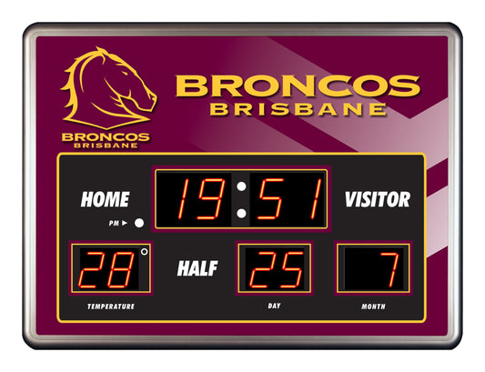 Broncos Scoreboard Clock