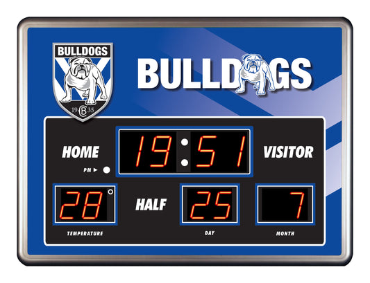 Bulldogs Scoreboard Clock