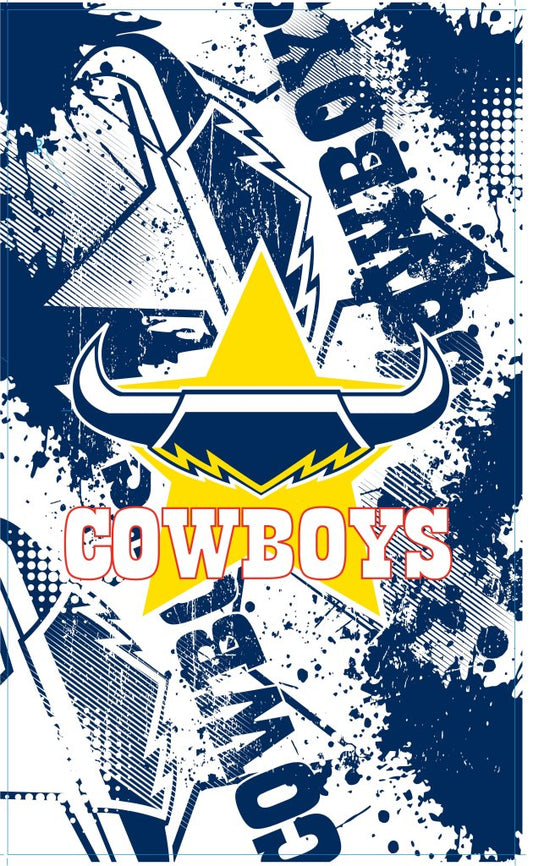 Cowboys Cape Flag (90cm x 150cm)
